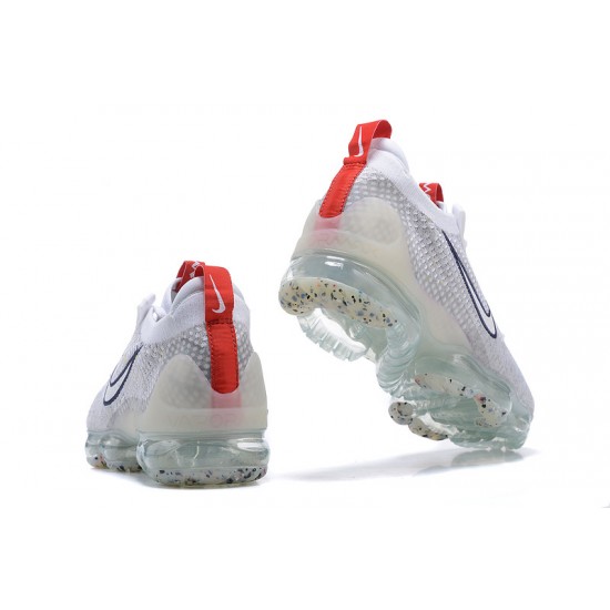 Kixify Unisex Nike Air VaporMax 2021 Flyknit Grey Red Kicks DB1550-003