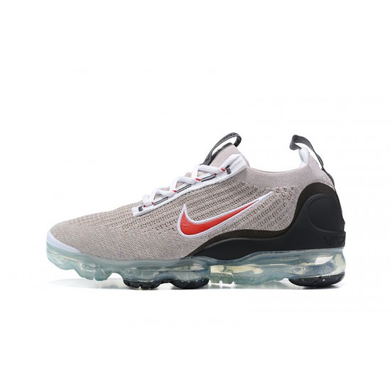 Kixify Unisex Nike Air VaporMax 2021 Flyknit Grey Red Kicks DH4085-003