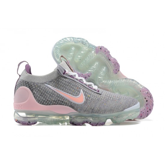 Kixify Unisex Nike Air VaporMax 2021 Flyknit Grey and Pink Kicks