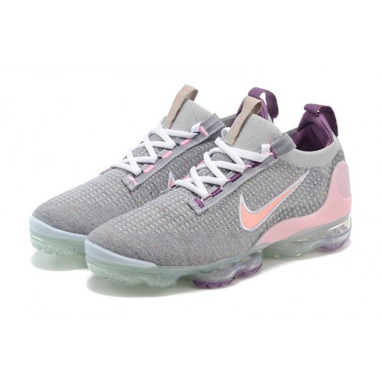 Kixify Unisex Nike Air VaporMax 2021 Flyknit Grey and Pink Kicks