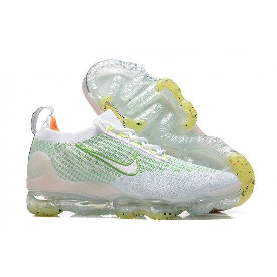 Kixify Unisex Nike Air VaporMax 2021 Flyknit White Green Kicks FD0871-100