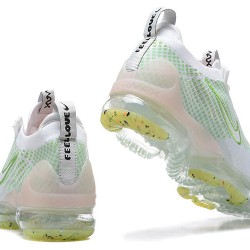 Kixify Unisex Nike Air VaporMax 2021 Flyknit White Green Kicks FD0871-100