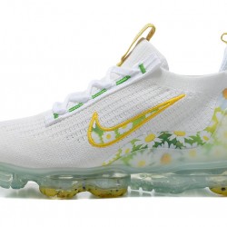 Kixify Unisex Nike Air VaporMax 2021 Flyknit White Yellow Kicks