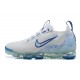 Kixify Unisex Nike Air VaporMax 2021 Flyknit White and Blue Kicks