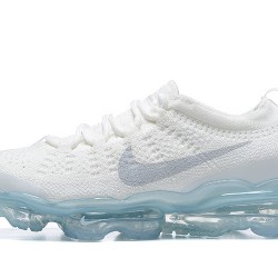 Nike Air VaporMax 2023 Flyknit Pure Kixify Unisex Platinum White Blue Kicks DV1678-002