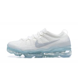 Nike Air VaporMax 2023 Flyknit Pure Kixify Unisex Platinum White Blue Kicks DV1678-002