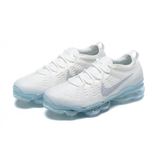 Nike Air VaporMax 2023 Flyknit Pure Kixify Unisex Platinum White Blue Kicks DV1678-002