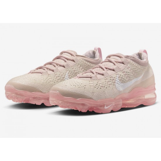 Kixify Women Nike Air VaporMax 2023 Flyknit Oatmeal Pink Kicks DV6840-101