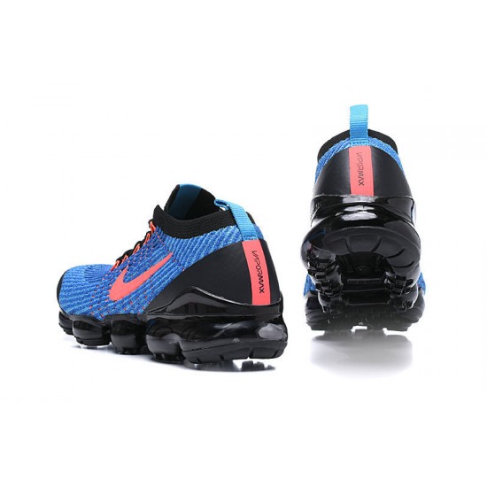 Kixify Unisex Nike Air VaporMax Flyknit 3 Black Blue Kicks AJ6900-015