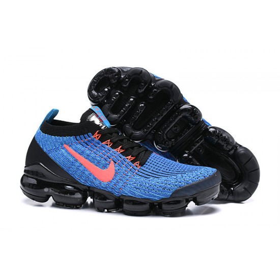 Kixify Unisex Nike Air VaporMax Flyknit 3 Black Blue Kicks AJ6900-015