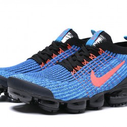 Kixify Unisex Nike Air VaporMax Flyknit 3 Black Blue Kicks AJ6900-015