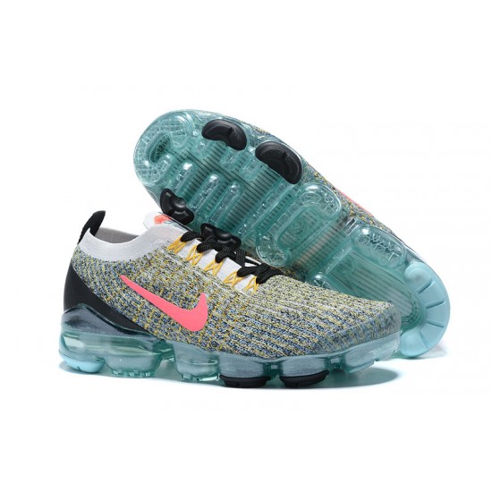 Kixify Unisex Nike Air VaporMax Flyknit 3 Black Green Kicks AJ6910-104