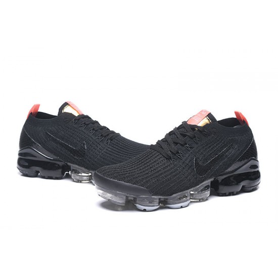 Kixify Unisex Nike Air VaporMax Flyknit 3 Black Orange Kicks