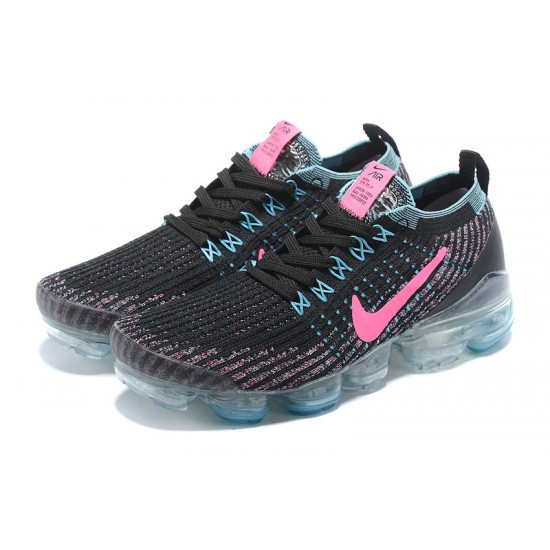 Kixify Unisex Nike Air VaporMax Flyknit 3 Black Pink Kicks AJ5910-101