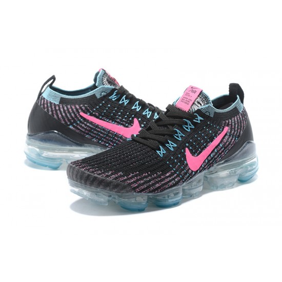 Kixify Unisex Nike Air VaporMax Flyknit 3 Black Pink Kicks AJ5910-101