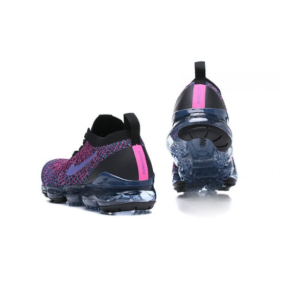 Kixify Unisex Nike Air VaporMax Flyknit 3 Black Purple Kicks AJ6900-009