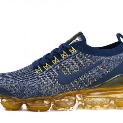 Kixify Unisex Nike Air VaporMax Flyknit 3 Blue Yellow  Kicks AJ6900-444