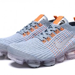 Kixify Unisex Nike Air VaporMax Flyknit 3 Grey Orange Kicks AJ6900-003