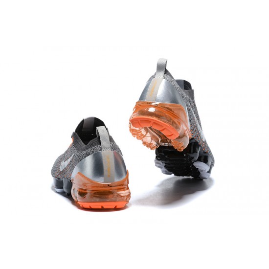 Kixify Unisex Nike Air VaporMax Flyknit 3 Grey Orange Kicks AJ6900-024