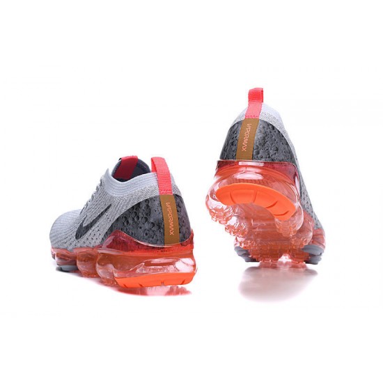 Kixify Unisex Nike Air VaporMax Flyknit 3 Grey Red Kicks AJ6900-600