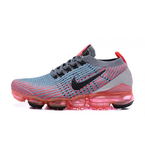 Kixify Unisex Nike Air VaporMax Flyknit 3 Grey Red Kicks AJ6900-601