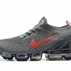 Kixify Unisex Nike Air VaporMax Flyknit 3 Grey Red Kicks CT1270-001