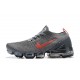 Kixify Unisex Nike Air VaporMax Flyknit 3 Grey Red Kicks CT1270-001