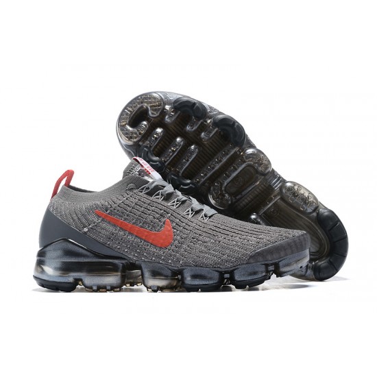 Kixify Unisex Nike Air VaporMax Flyknit 3 Grey Red Kicks CT1270-001