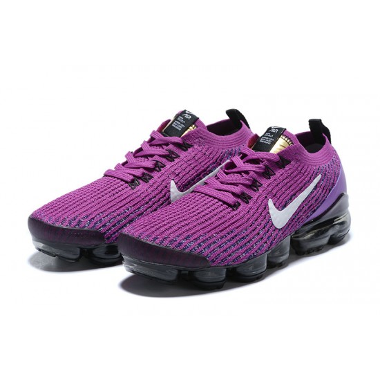 Kixify Unisex Nike Air VaporMax Flyknit 3 Purple Black Kicks AJ6900-502