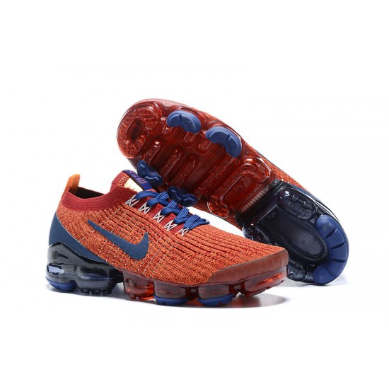 Kixify Unisex Nike Air VaporMax Flyknit 3 Red Blue Kicks AJ6900-600