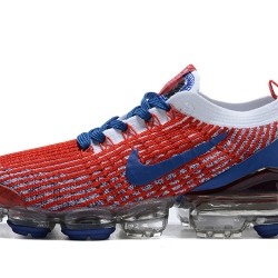 Kixify Unisex Nike Air VaporMax Flyknit 3 Red Blue Kicks CW5585-100