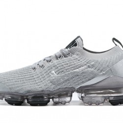 Kixify Unisex Nike Air VaporMax Flyknit 3 Silver Grey Kicks AJ6900-101