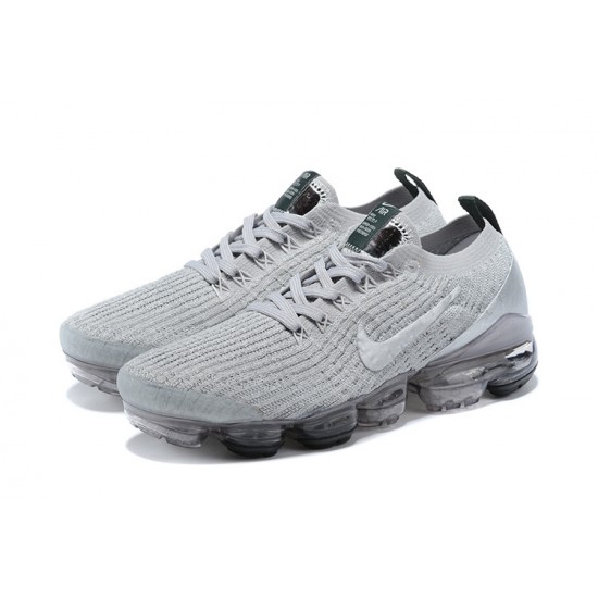 Kixify Unisex Nike Air VaporMax Flyknit 3 Silver Grey Kicks AJ6900-101