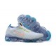 Kixify Unisex Nike Air VaporMax Flyknit 3 White Blue Kicks AJ6900-003