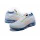 Kixify Unisex Nike Air VaporMax Flyknit 3 White Blue Kicks AJ6900-003