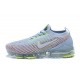 Kixify Unisex Nike Air VaporMax Flyknit 3 White Blue Kicks AJ6910-200