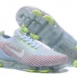 Kixify Unisex Nike Air VaporMax Flyknit 3 White Blue Kicks AJ6910-200