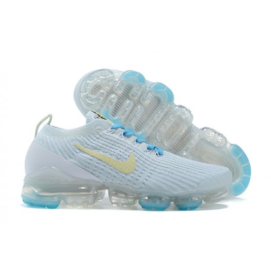 Kixify Unisex Nike Air VaporMax Flyknit 3 White Blue Kicks AJ6910-500