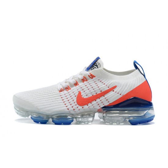 Kixify Unisex Nike Air VaporMax Flyknit 3 White Blue Kicks CZ7994-100