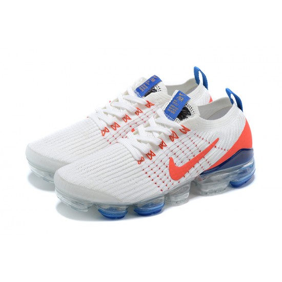 Kixify Unisex Nike Air VaporMax Flyknit 3 White Blue Kicks CZ7994-100