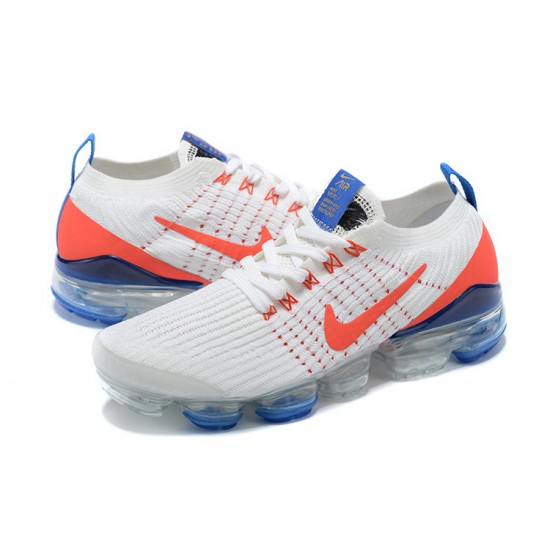 Kixify Unisex Nike Air VaporMax Flyknit 3 White Blue Kicks CZ7994-100