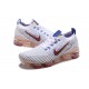 Kixify Unisex Nike Air VaporMax Flyknit 3 White Red Kicks AJ6910-501