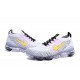 Kixify Unisex Nike Air VaporMax Flyknit 3 White Yellow Kicks AJ6900-103