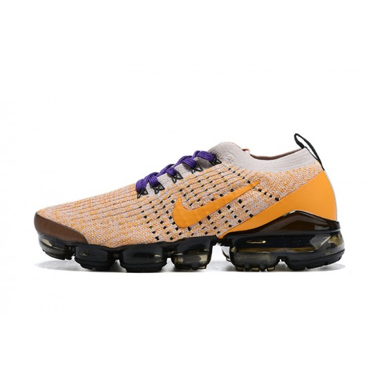 Kixify Unisex Nike Air VaporMax Flyknit 3 Yellow Purple Kicks AJ6900-222