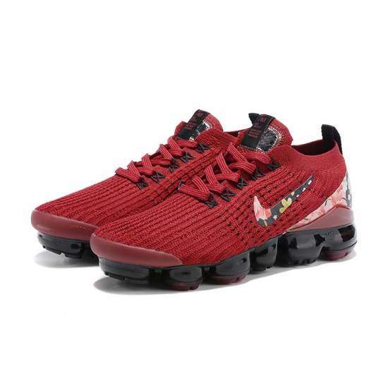 Kixify Women Nike Air VaporMax Flyknit 3 Red Black Kicks CT1274 -600