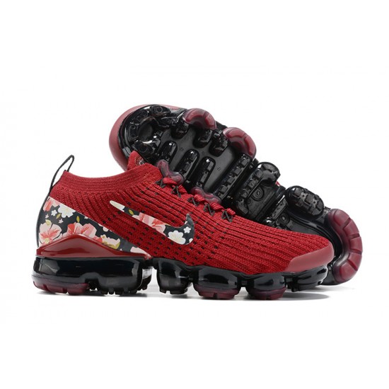 Kixify Women Nike Air VaporMax Flyknit 3 Red Black Kicks CT1274 -600