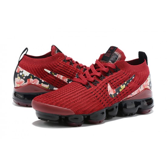 Kixify Women Nike Air VaporMax Flyknit 3 Red Black Kicks CT1274 -600