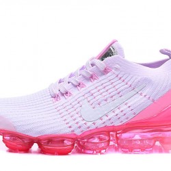 Kixify Women Nike Air VaporMax Flyknit 3 White Pink Kicks AJ6910-005