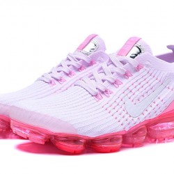 Kixify Women Nike Air VaporMax Flyknit 3 White Pink Kicks AJ6910-005