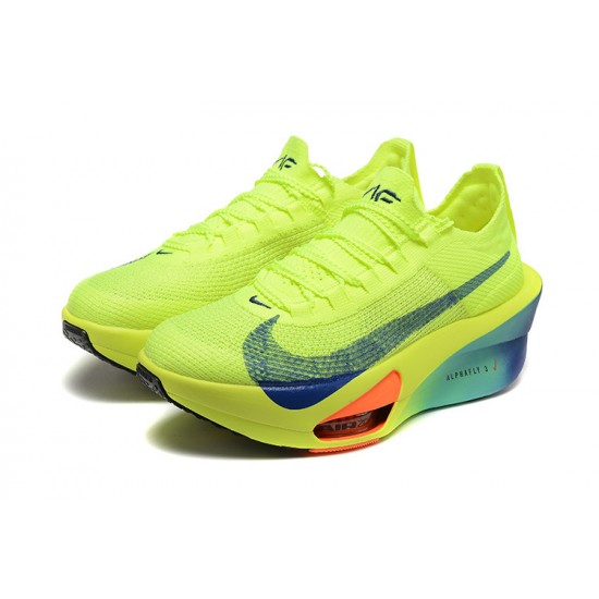 Kixify Unisex Nike Air Zoom Alphafly NEXT 3 Neongreen Kicks 